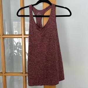 Like new Nike dry fit tank size medium pink and black